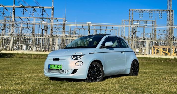 Csöpp kisautó, sok cukorral – Fiat 500e La Prima