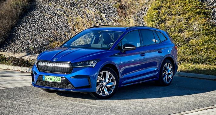 Ön dönt, Enyaq vagy Cognac - Skoda Enyaq iV 80 Sportline