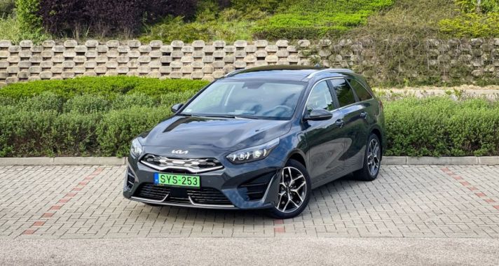 Kizöldült a racionalitás - KIA Ceed kombi Plug-in Hybrid Platinum