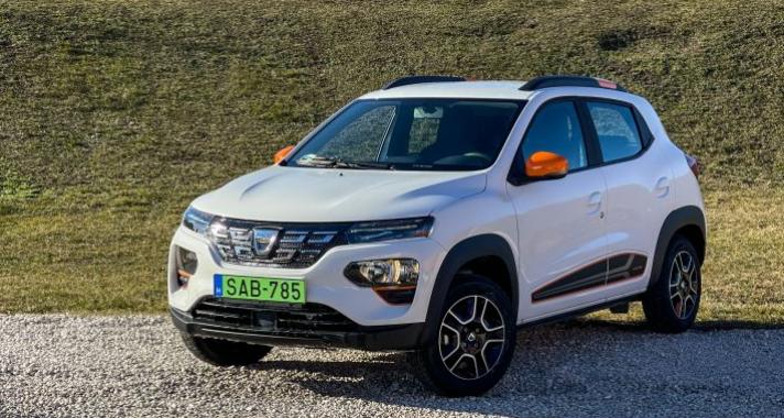 Ez a jövő? - Dacia Spring Comfort Plus