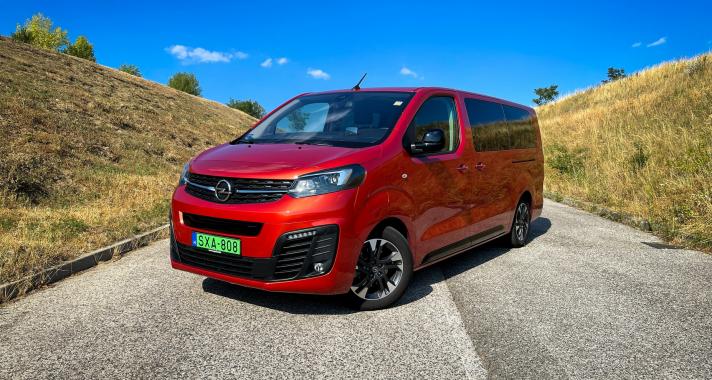 Mivé lettél Zafira? – Opel Zafira-e Life L Elegance