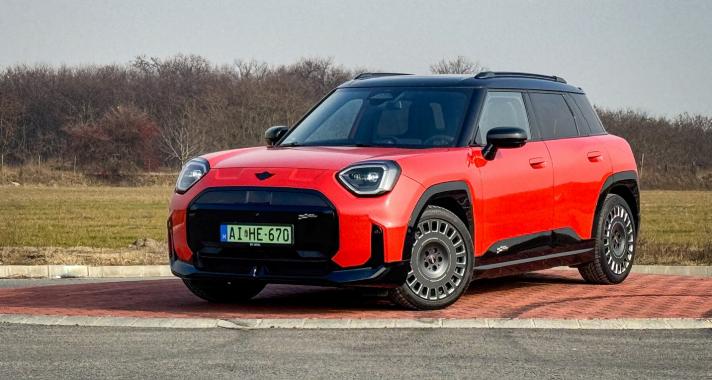 MINI Aceman S JCW - Utcai Rallyfeeling