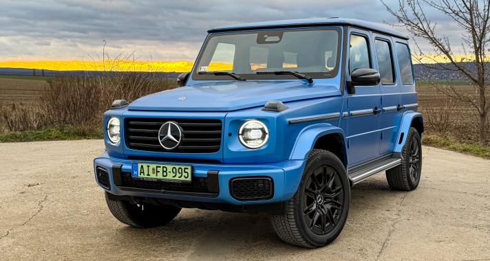 A pénz nem boldogít? Mercedes-Benz G580 Edition ONE teszt